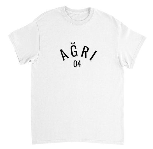 Ağri Tshirt mit Backprint